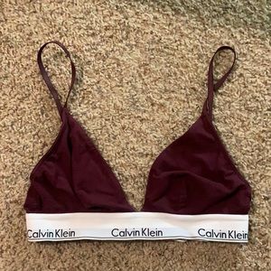 Calvin Klein Triangle Cup Bralette